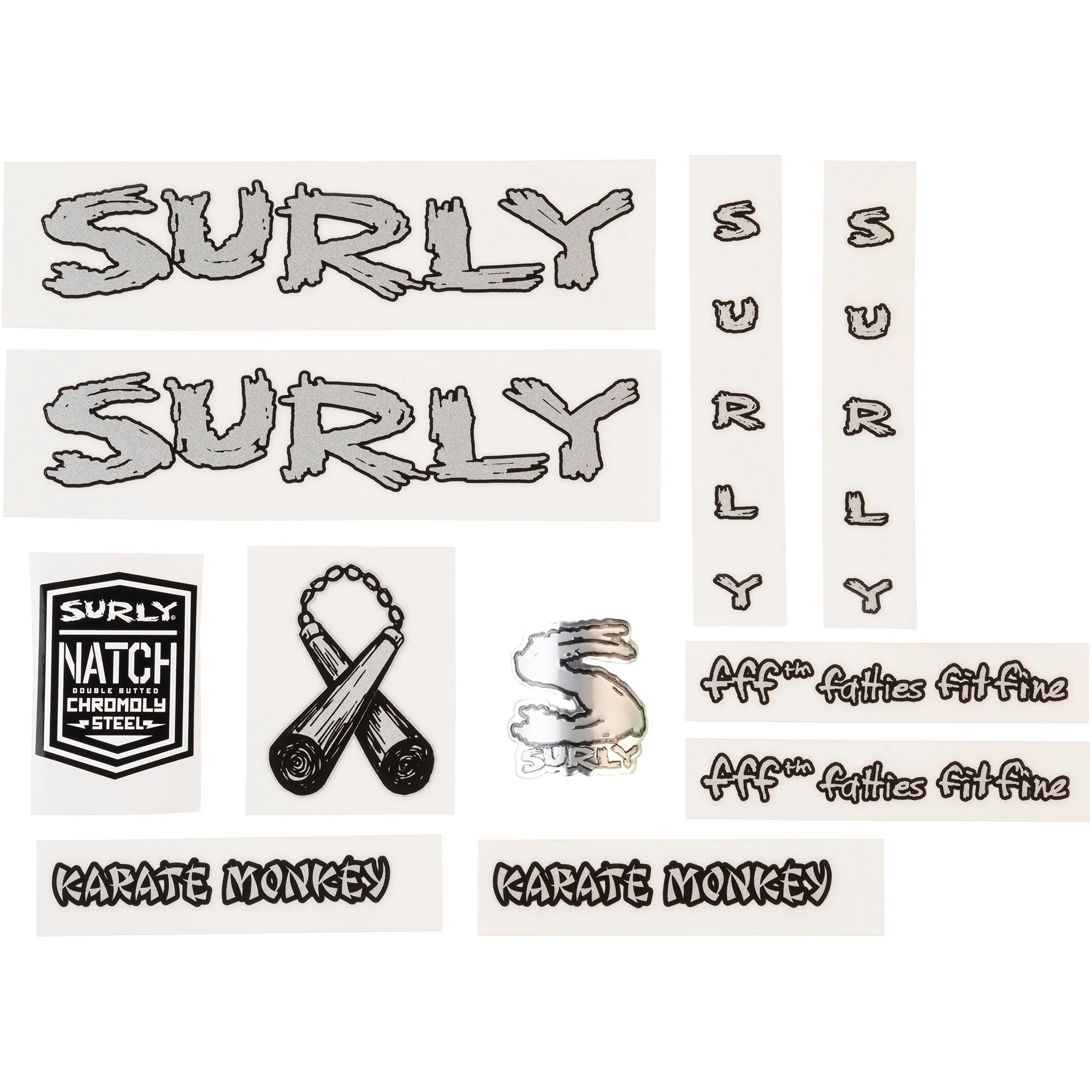 Karate Monkey Decal Set - Image 3