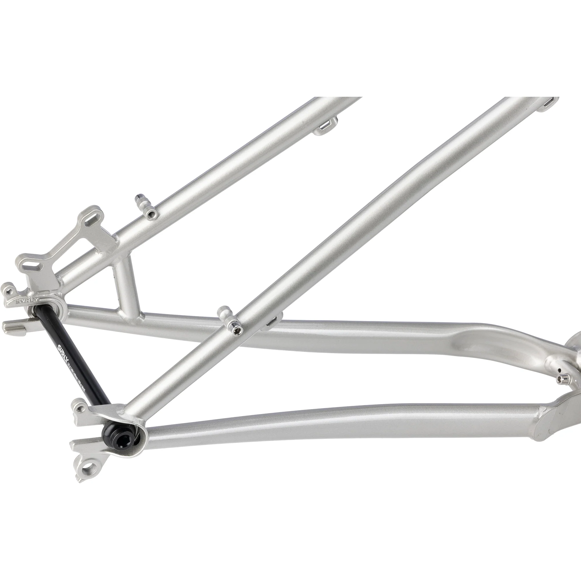 Krampus Frameset - Salmon Skin Silver - Image 4