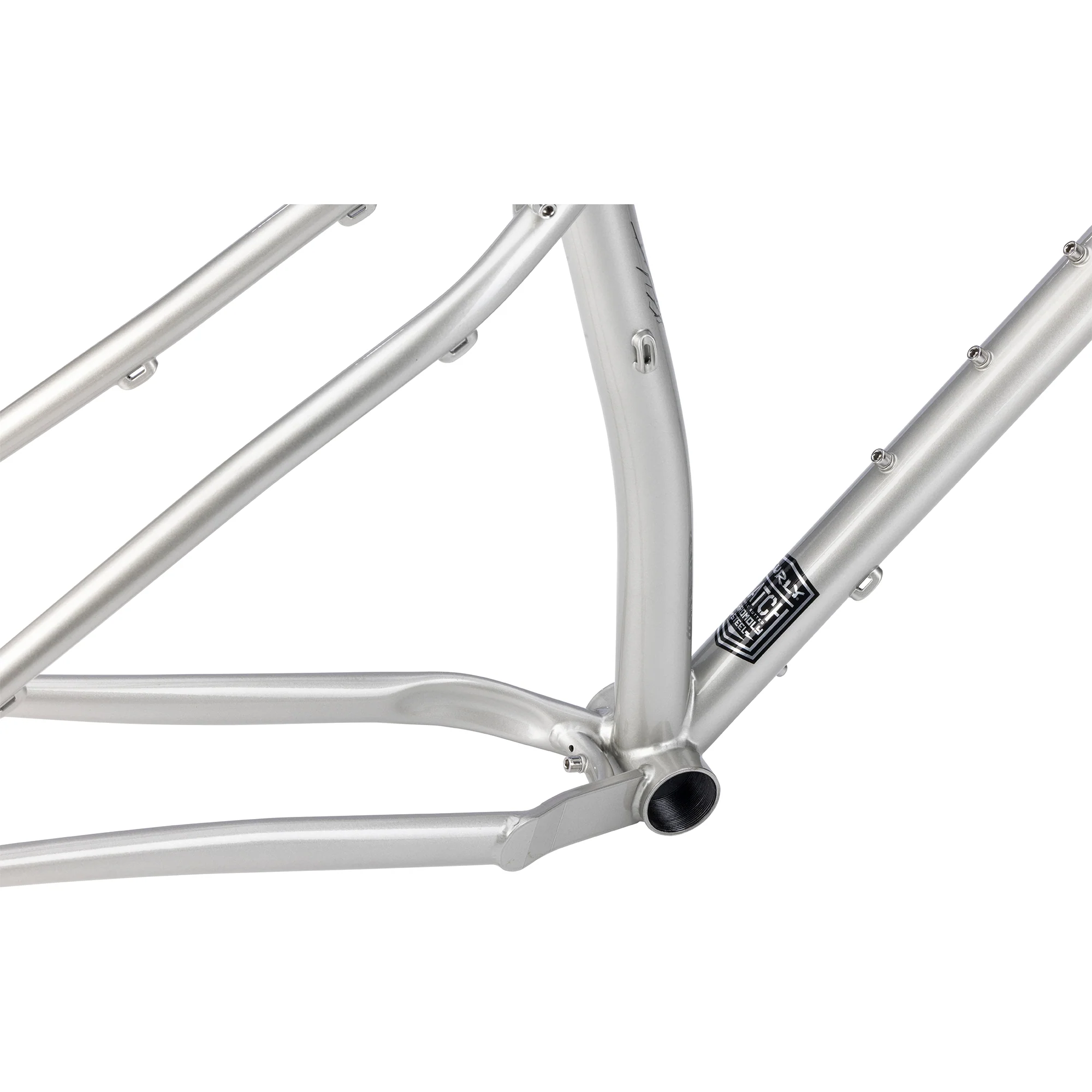 Krampus Frameset - Salmon Skin Silver - Image 5